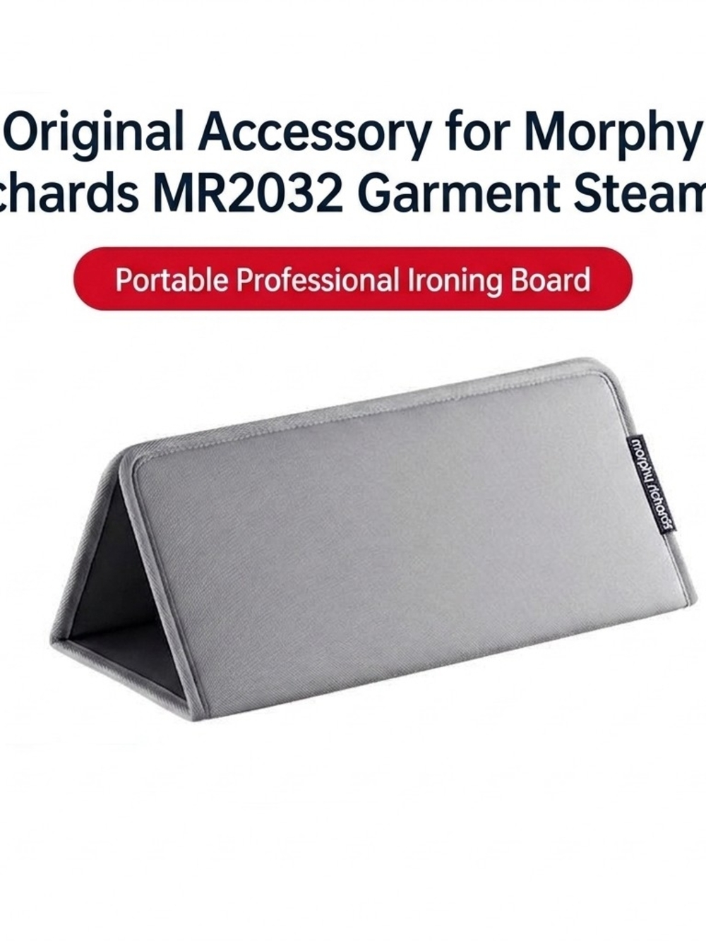Morphe Portable Professional Ironing Board in Light Gray